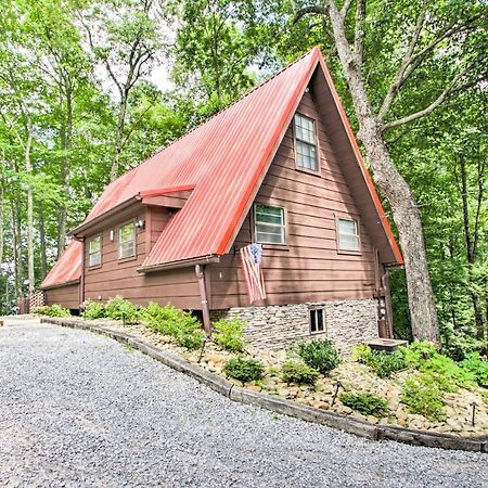 A-Frame Cabin With Hot Tub Less Than 1 Mi To Ober Gatlinburg Villa Eksteriør bilde